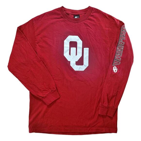 2000’s Starter University of Oklahoma Sooners Long Sleeve T Shirt - Picture 1 of 5